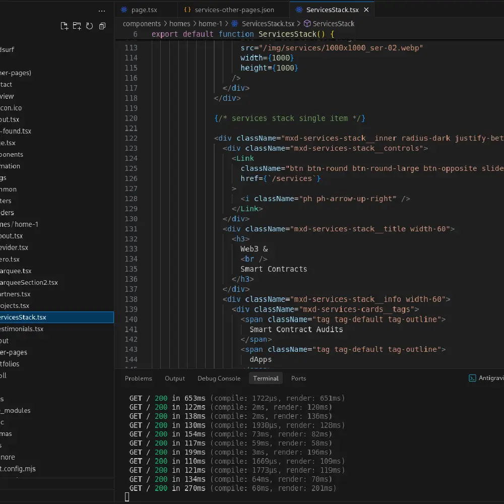 Web Dev Service Image